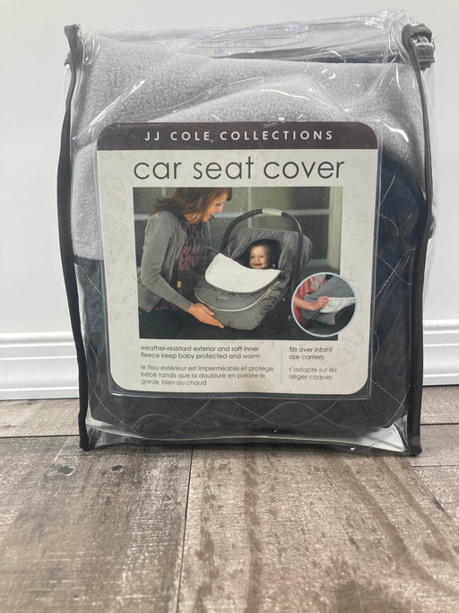 used JJ Cole Car Seat Cover, Black