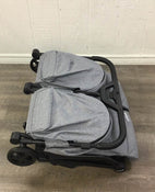 used Mompush Lithe Double Stroller, 2021, Grey