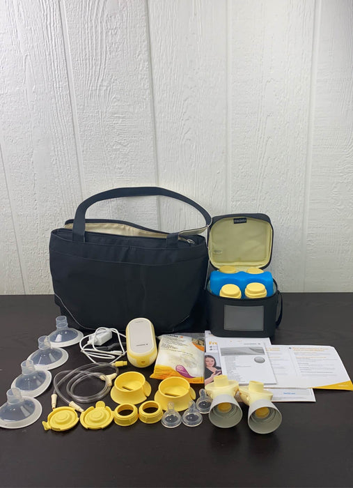secondhand Medela Freestyle Flex Portable Double Electric Breast Pump, With accessories 21 MM 24 MM￼