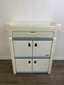 used Little Tikes Changing Table With Storage Cabinet