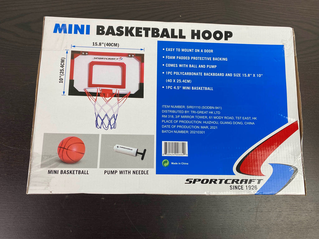 Sportcraft Mini Basketball Hoop