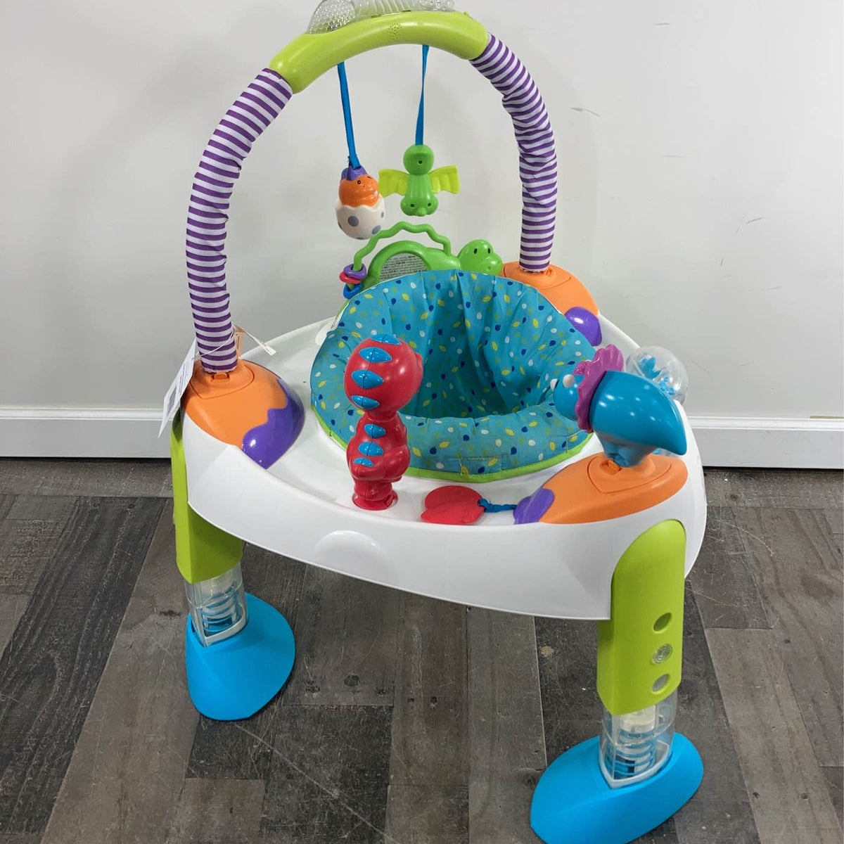 evenflo exersaucer fast fold and go d is for dino Evenflo ExerSaucer Fast Fold and Go Activity Center