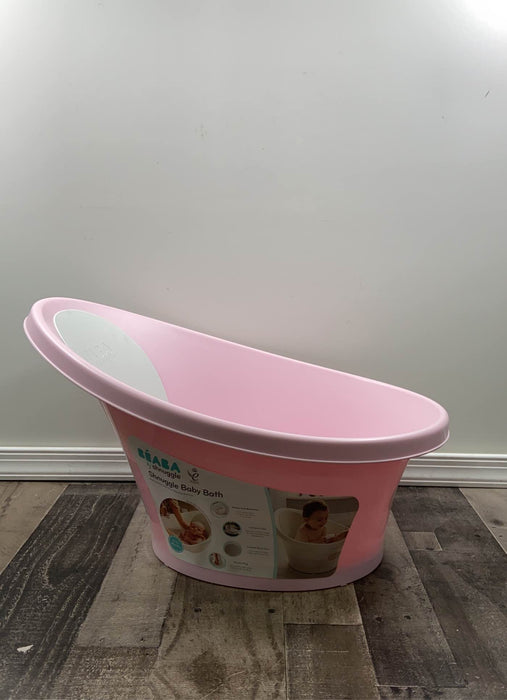 used Beaba Shnuggle Baby Bath, Pink - HIDDEN NEEDS PHOTOS 4/7