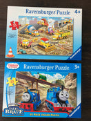 used Ravensburger Puzzle, 35 piece jigsaw puzzle set of 2