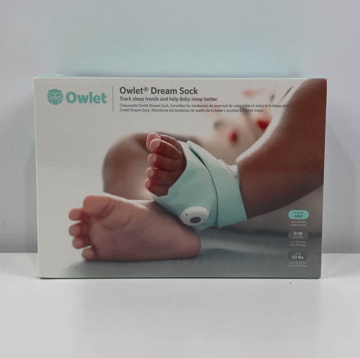 used Owlet Dream Sock, Mint