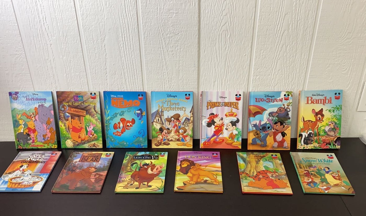 used BUNDLE Books, Disney