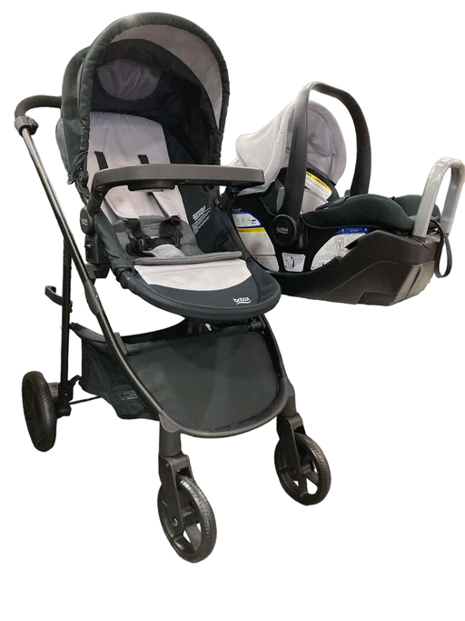 used Britax Willow Brook S+ Travel System, 2023 Glacier Onyx