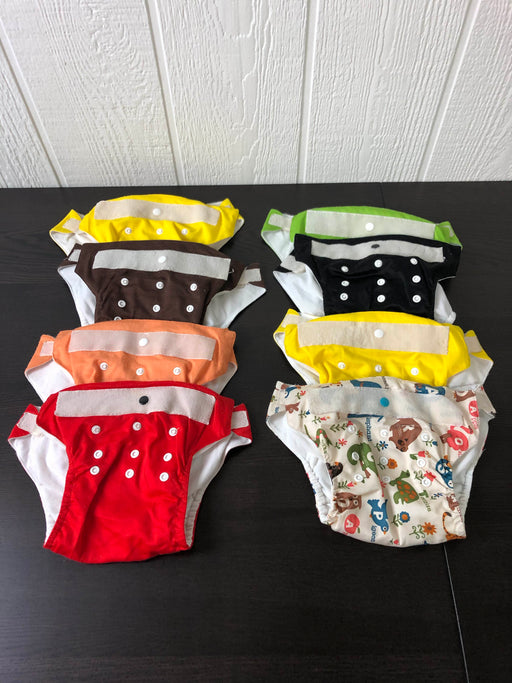 used BUNDLE Cloth Diapers, One Size Pocket Style