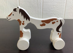 secondhand Jack Rabbit Mommy & Baby Roly Poly Push Pull Toy