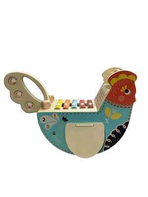 Manhattan Toy Musical Chicken Wooden Instrument