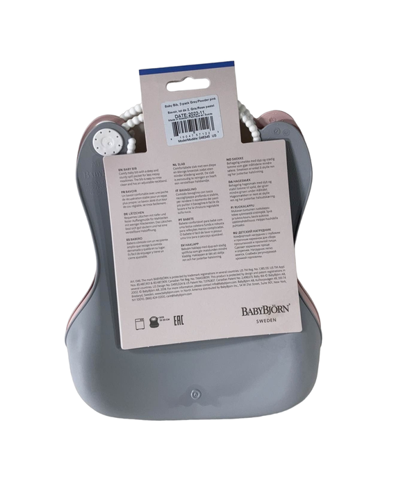secondhand BabyBjorn Bib Set, 2 Pack