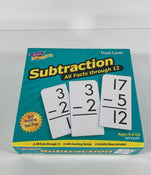 used Trend Enterprises Math Flash Cards