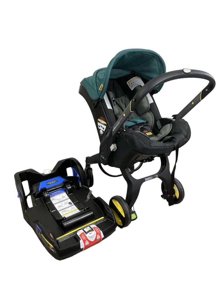 Doona Infant Car Seat & Stroller Combo, 2022, Racing Green