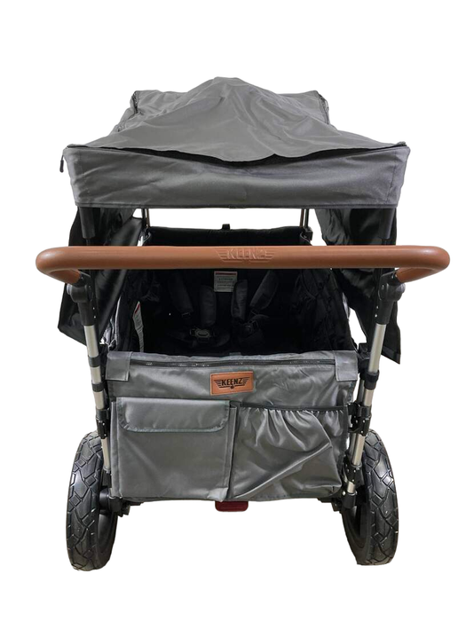 used Keenz 7S+ Ultimate Adventure Stroller Wagon 4 Passenger, 2023, Black - Grey