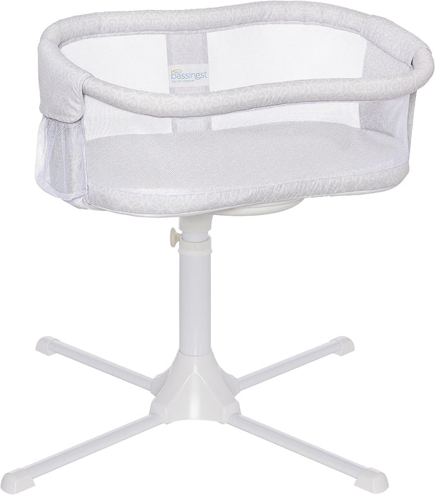 used Halo BassiNest Swivel Sleeper Essentia Series, Modern Lattice
