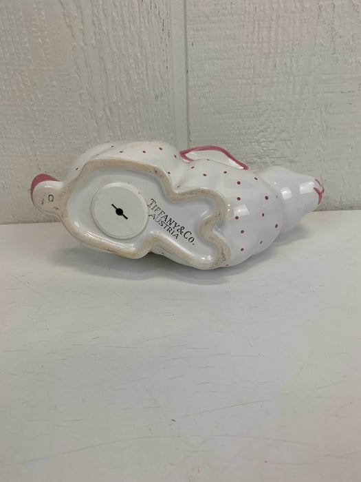 used Tiffany & Co Pottery Rabbit Bank