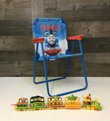 used BUNDLE Thomas and Friends Trains Child Folding Chair