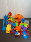 used VTech Go! Smart Wheels Train Station Playset