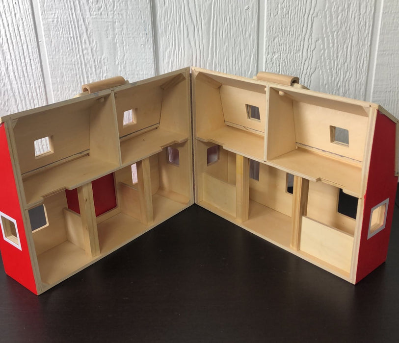 secondhand Melissa & Doug Fold & Go Barn