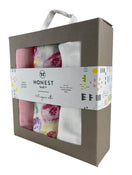 used Honest Baby 3-Pack Swaddle Blankets