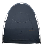 used SlumberPod 3.0 Sleep Canopy with Fan, Black with Gray Accents