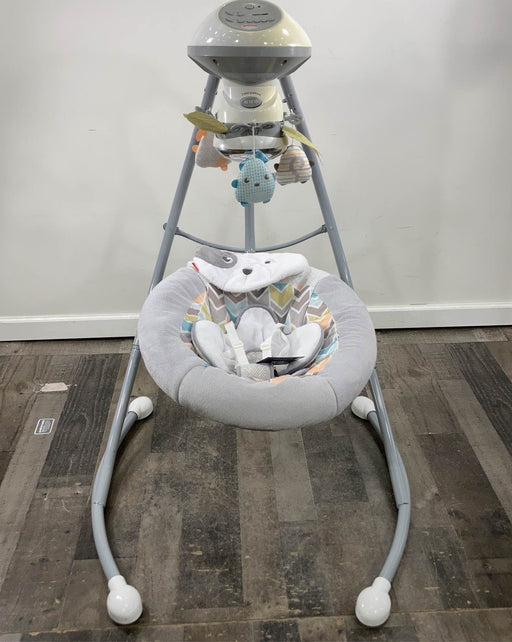 used Fisher Price Cradle 'n Swing, Sweet Snugapuppy Dreams