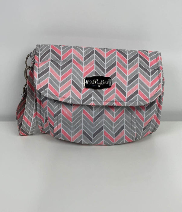 used Demdaco Lillybit Diaper Clutch