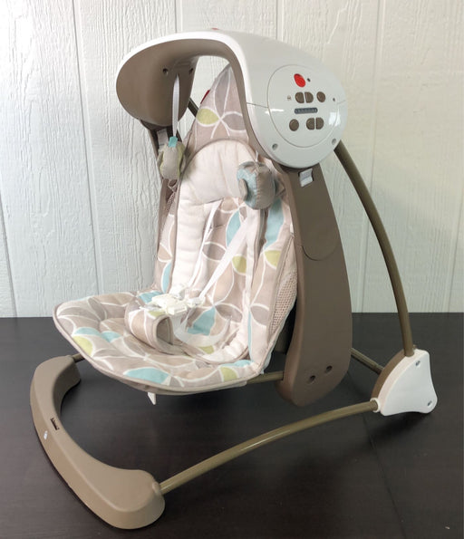 secondhand Fisher Price Deluxe Take-Along Swing & Seat