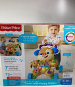 used Fisher Price Laugh & Learn Smart Stages Learn With Puppy Walker