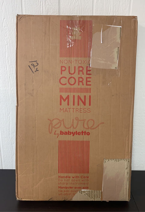 used Babyletto Pure Core Mini Crib Mattress