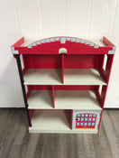 secondhand KidKraft Fire Station Book Shelf