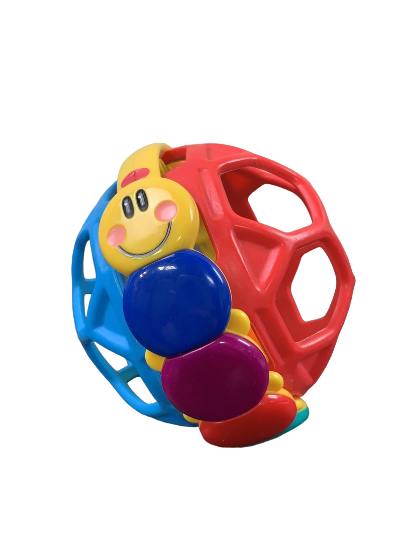 Baby einstein bendy 2024 ball rattle toy