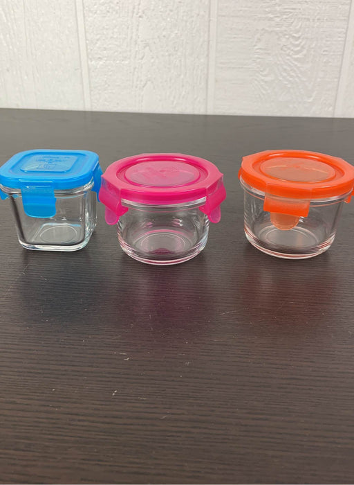 Shop Wean Green Glass Food Storage Containers, Set of 3 at GoodBuy Gear
