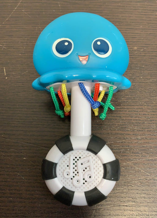 used Baby Einstein Ocean Glow Sensory Shaker Musical Toy