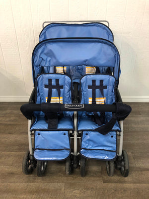 Childcraft quad hot sale stroller