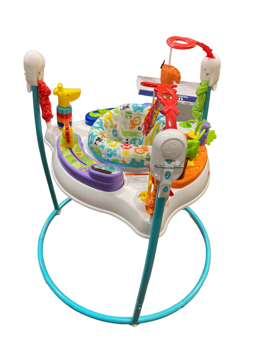 used Fisher Price Jumperoo Activity Center, Animal Activity