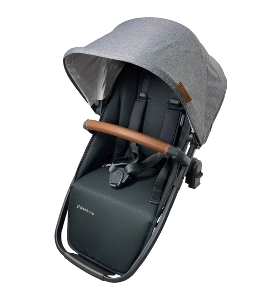 used UPPAbaby VISTA RumbleSeat V2, 2015+, 2022, Greyson (Charcoal Melange)