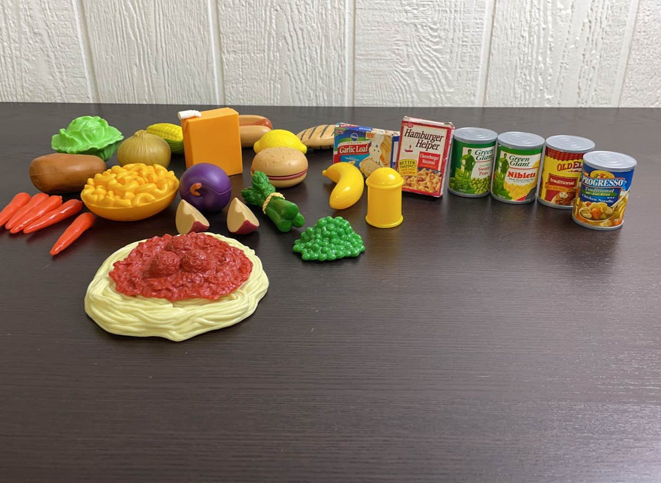 secondhand Learning Resources Healthy Dinner Basket, Plus Extra Food