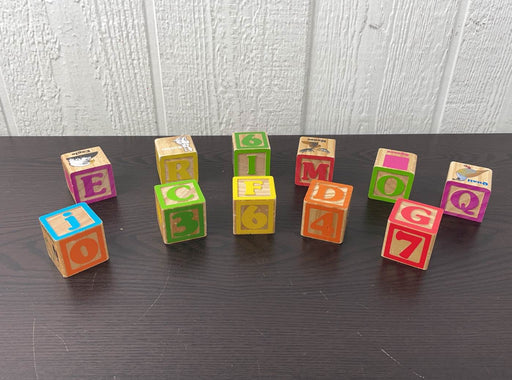 secondhand Alphabet Blocks