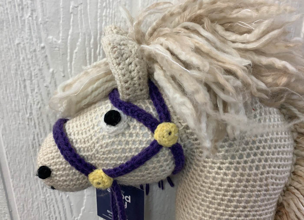 secondhand Plush Stick Horse