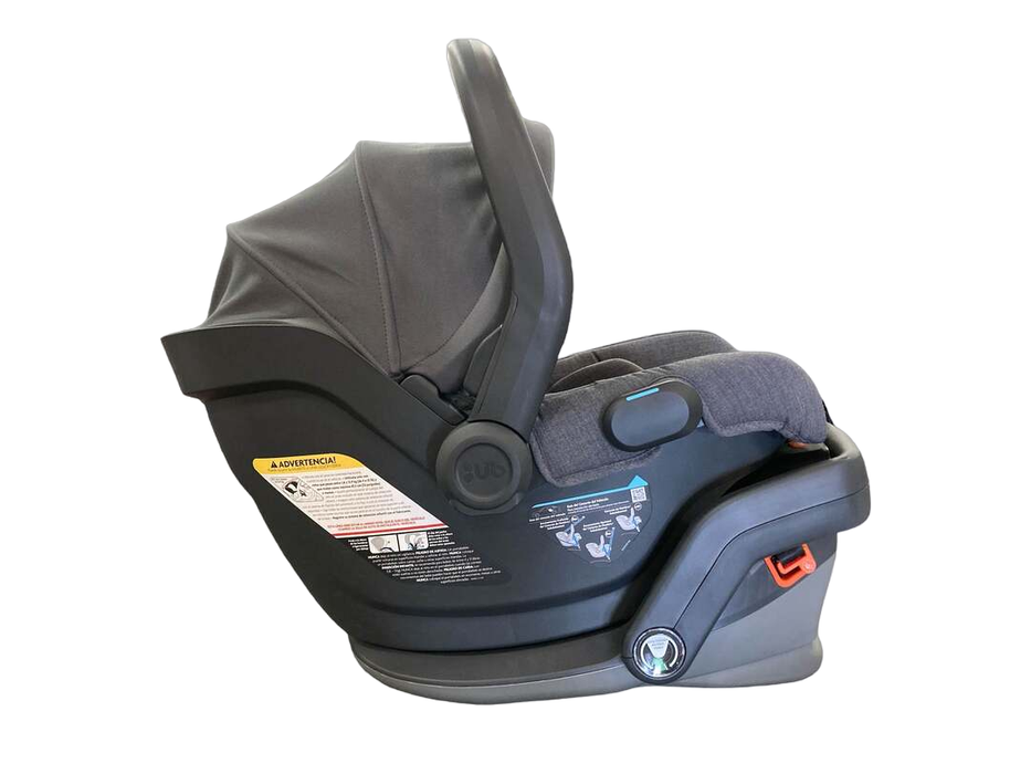 secondhand UPPAbaby MESA V2 Infant Car Seat, 2023, Charcoal Melange Merino Wool)