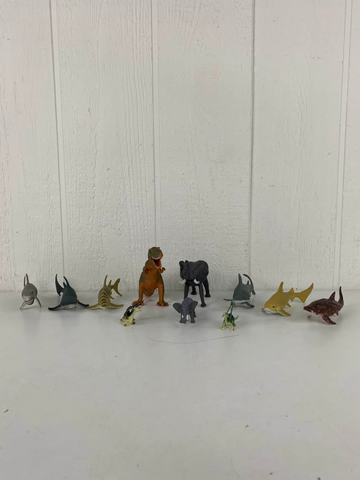 used BUNDLE Plastic Animals