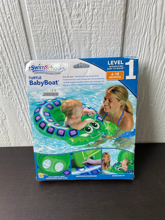 secondhand SwimSchool Turtle Baby Boat