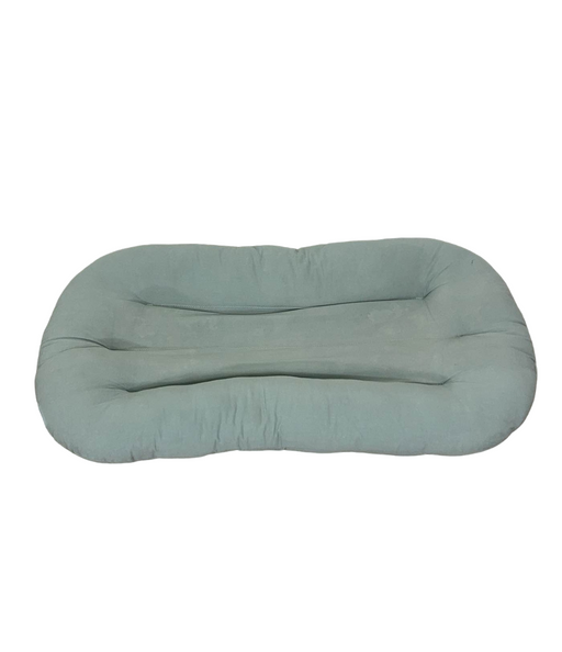 used Snuggle Me Organic Sensory Toddler Lounger, Moss