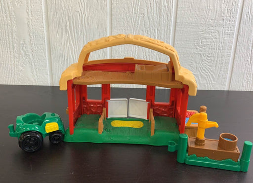 secondhand Fisher Price Little People Animal Sounds Stable