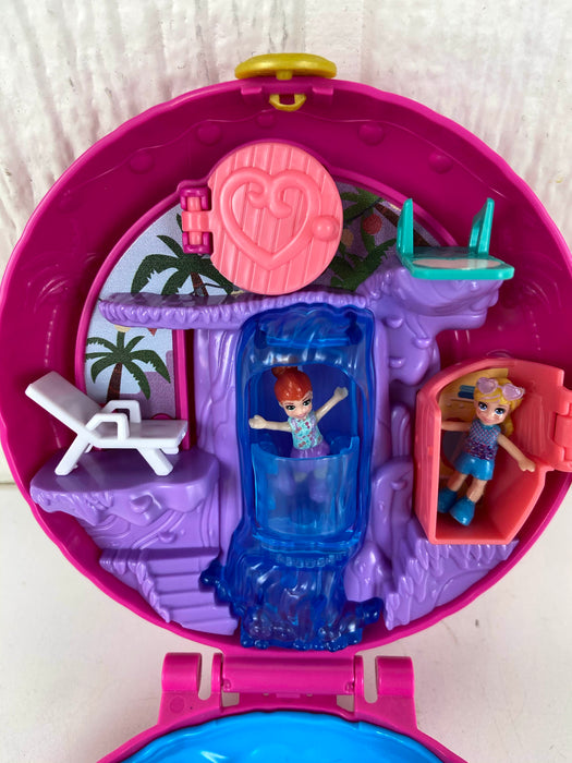 secondhand Polly Pocket Flamingo Floatie Toy