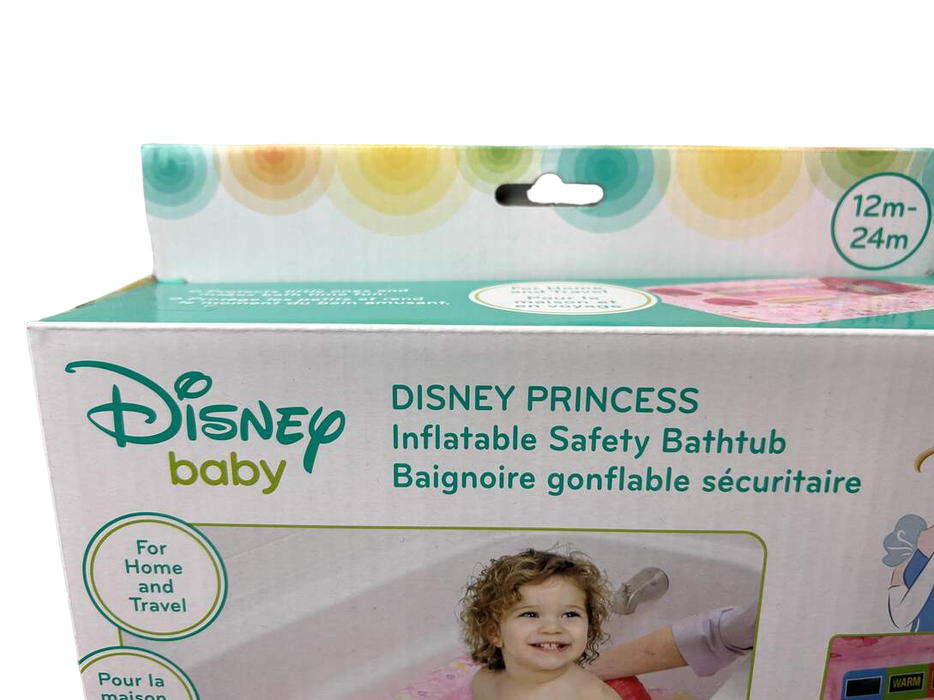 secondhand Disney Baby Disney Princess Inflatable Safety Bathtub