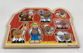 Shop Melissa & Doug Jumbo Knob Puzzle at GoodBuy Gear