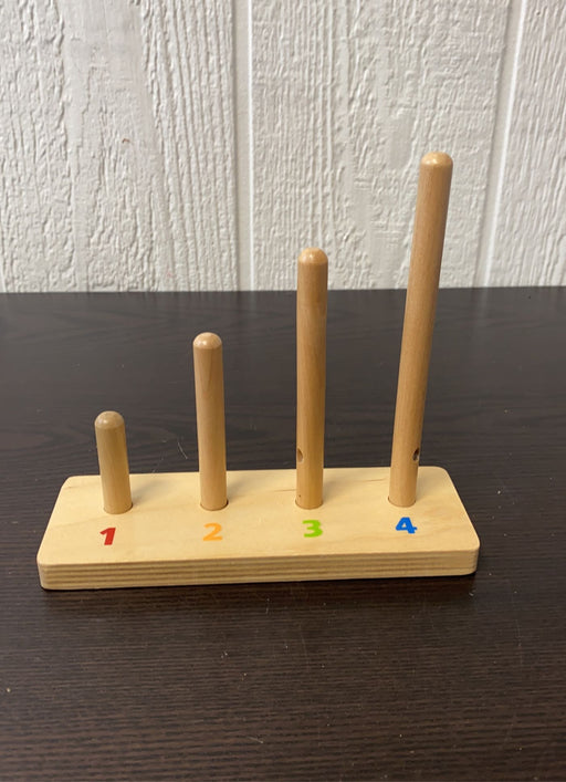 secondhand Hape Counting Stacker