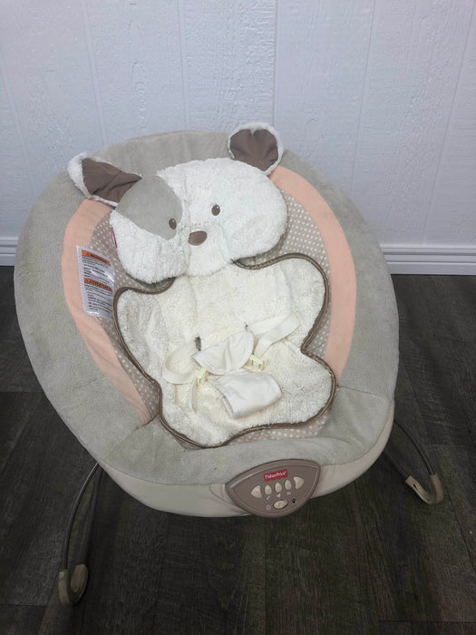 used Fisher Price Deluxe Bouncer, My Little Snugapuppy